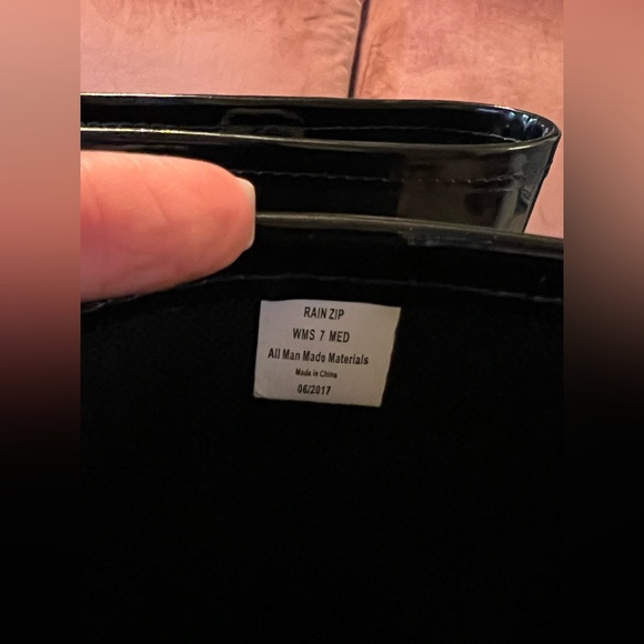 Unlisted by Kenneth Cole| Black| Mid-calf Zip Rain Boots| EUC - Picture 4 of 7